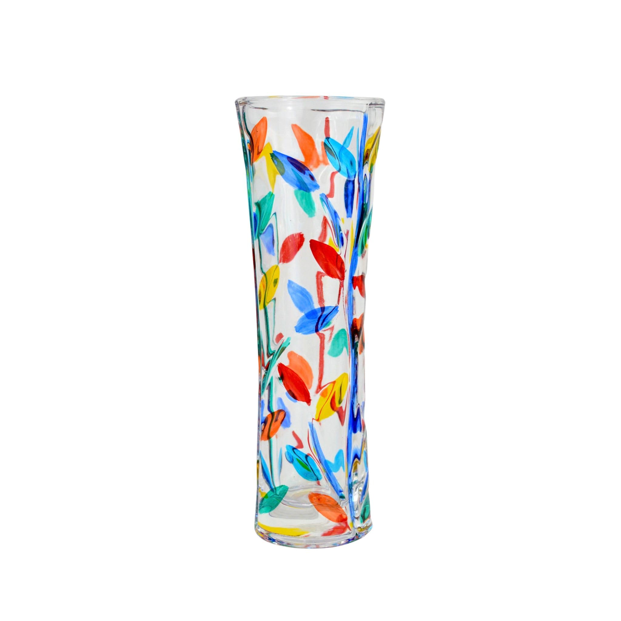 Amazon.com: Murano Glass Tree of Life Vase, Hand Painted, Hand